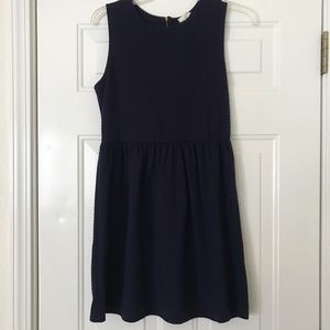 One Clothing brand navy blue ribbed dress